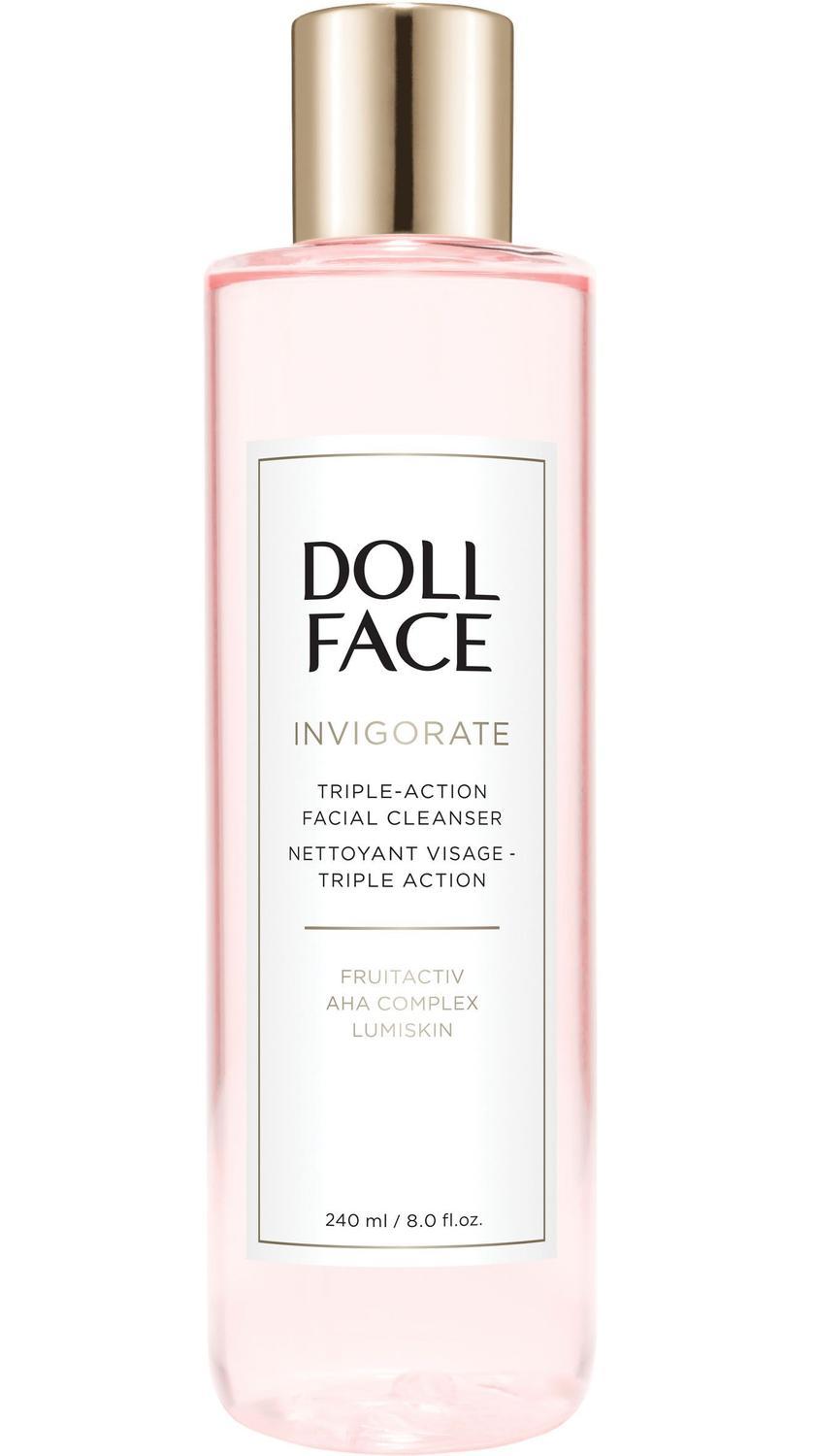 Doll Face Invigorate Triple-Action Facial Cleanser 240ml