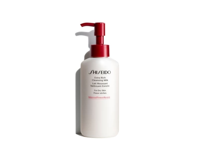 Shiseido Defend Extra Rich Cleansing Milk 125 ml Pumpeflaske