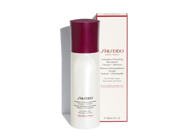 Shiseido Complete Cleansing Microfoam Cleanse + Remove 180 ml