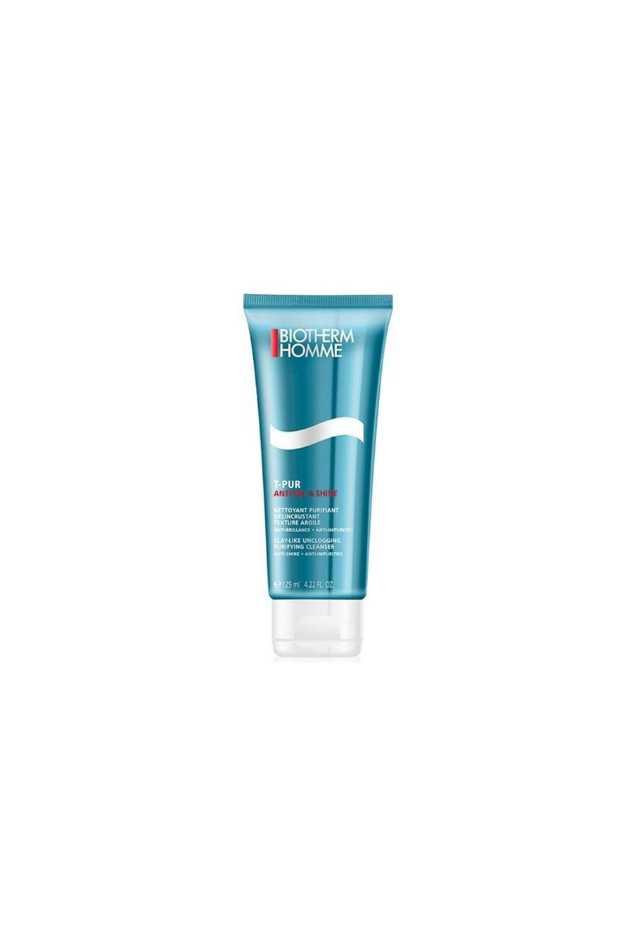 Ansigtsrens Homme T-Pur Biotherm (125 ml)