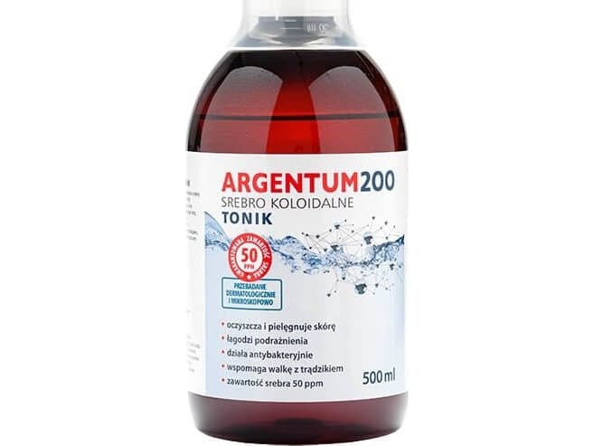 Aura Herbals Face Tonic Argentum 200 50PPM Colloidal Silver 500ml