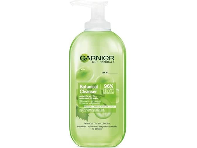 Garnier Skin Naturals Botanical Grape Extract Refreshing face cleansing gel 200ml