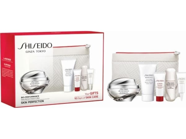 Shiseido SHISEIDO SET BIO-PERFORMANCE GLOW REVIVAL CREAM 50ML BENEFIANCE EXTRA CREAMY CLEANSING FOAM 30ML ULTIMUNE POWER INFUSING CONCENTRATE 5ML BIO