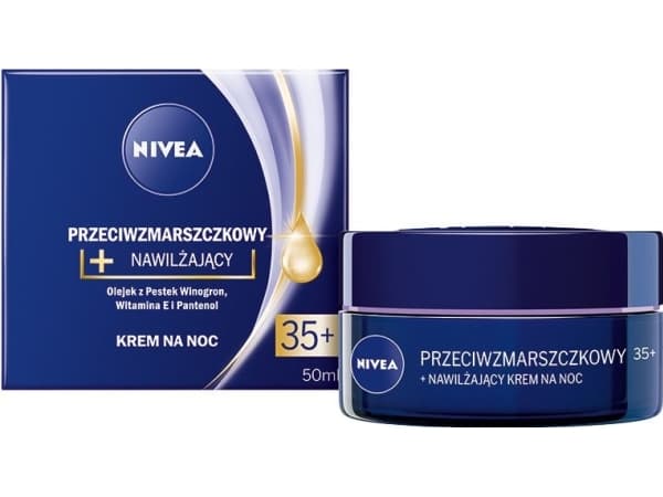 Nivea Anti-wrinkle moisturizing night cream 35+ 50ml