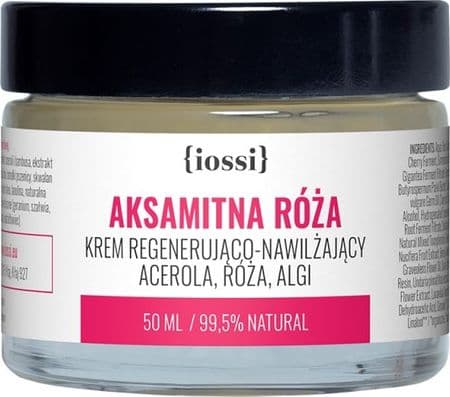 Iossi Face Creme Velvet Rose acerola/rose/alger regenererende og fuktighetsgivende 50ml