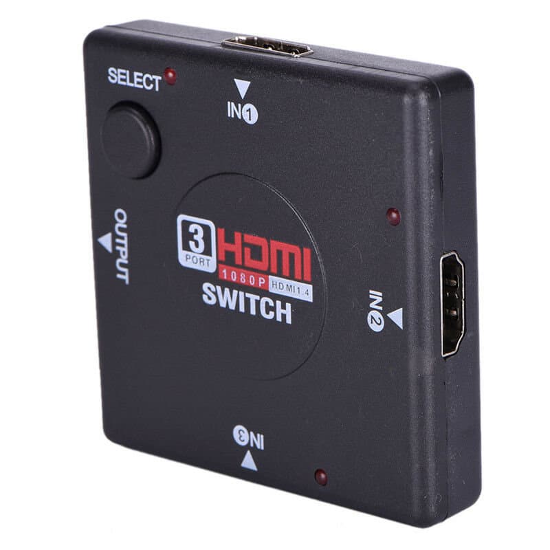 3-port HDMI switch