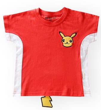 513/5000 Pikachu Pokémon Barn T-shirt 90-110