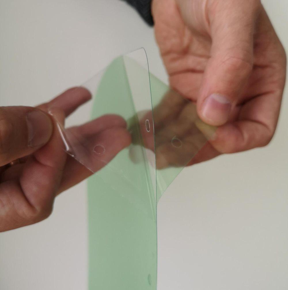 Replaceable faceshield | Utbytbar ansiktssköld | Skyddsvisir