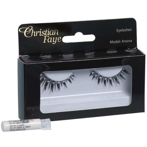 Christian Faye Eyelashes Afton With Glue