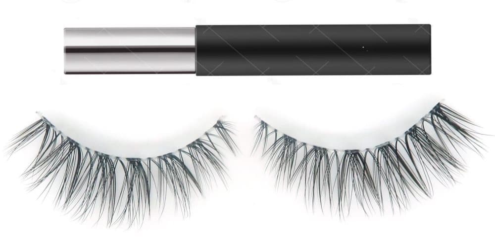 Lösögonfransar + eyeliner som fungerar som lim - BÄSTA METODEN!