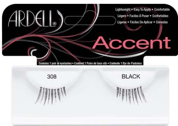 Ardell Accent 308 1 pair of false eyelashes Black
