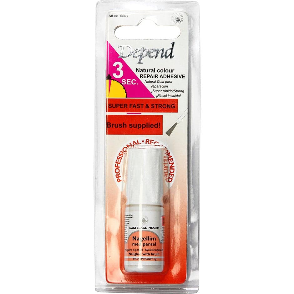 Depend, Nail Glue, 3 g