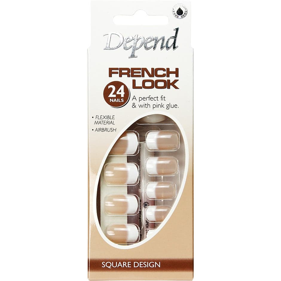 Depend, French Look 2 Artificial Nails,