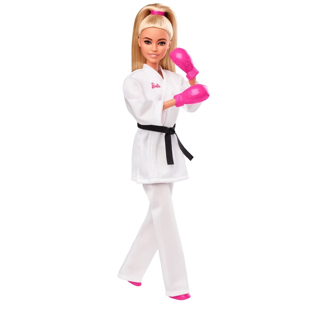 Barbie Olympics Karate Docka