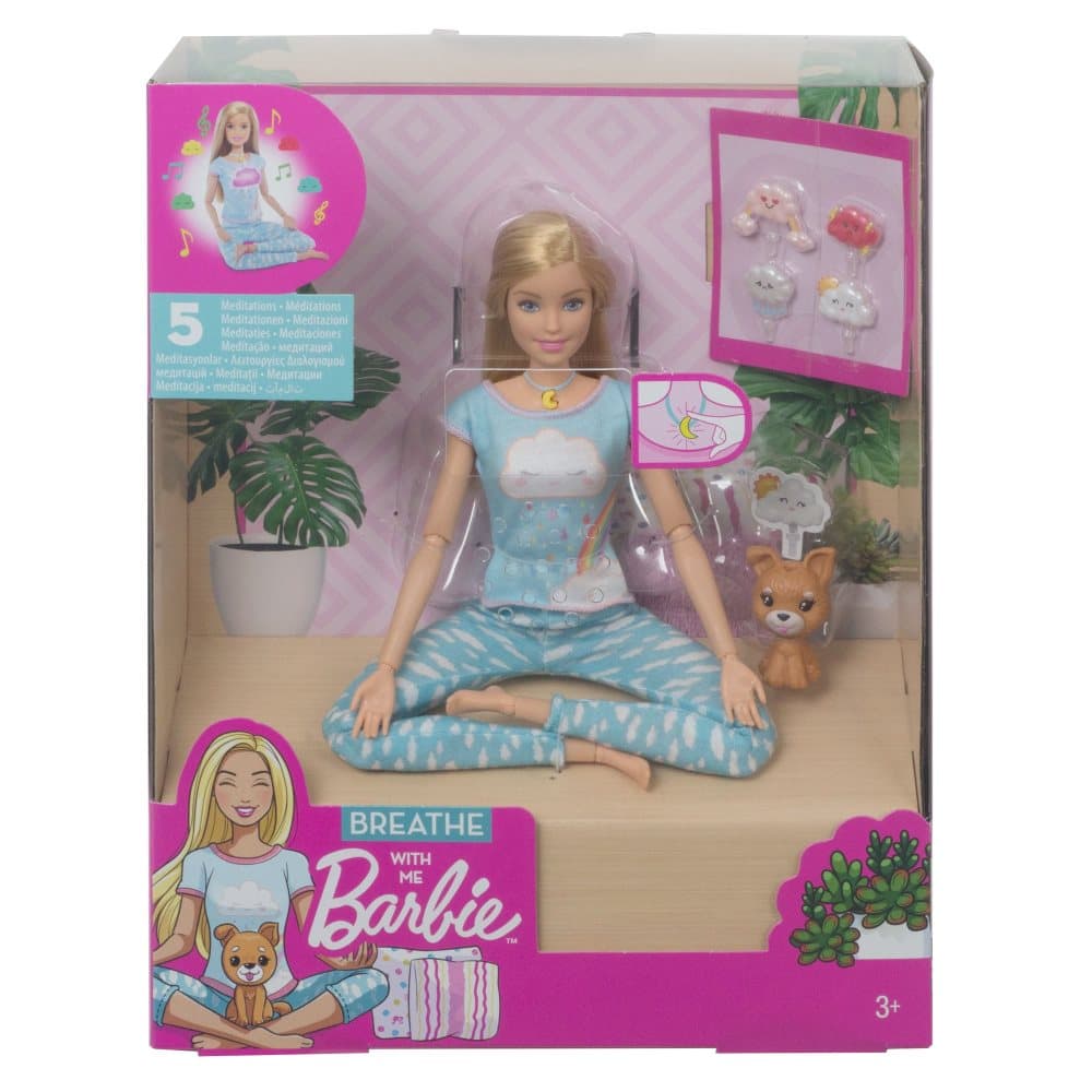 Barbie Wellness Meditation Nukke & Koira