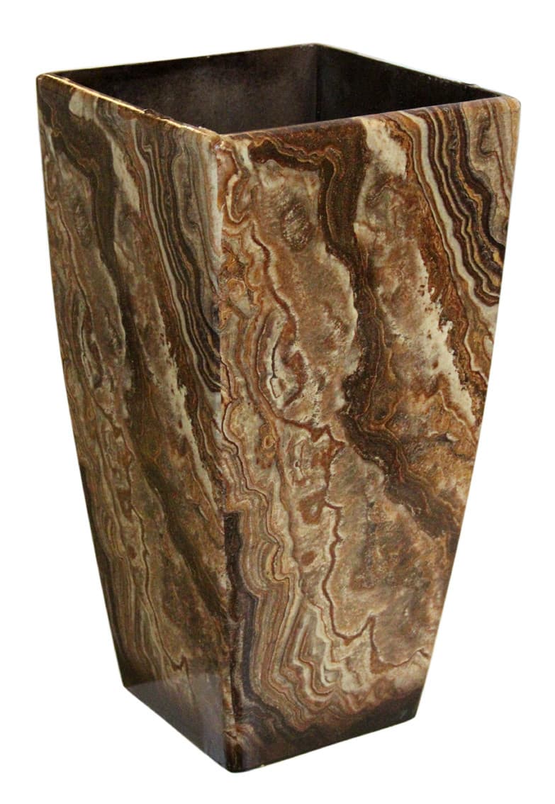 Marmorliknande Vas 40cm 2-pack