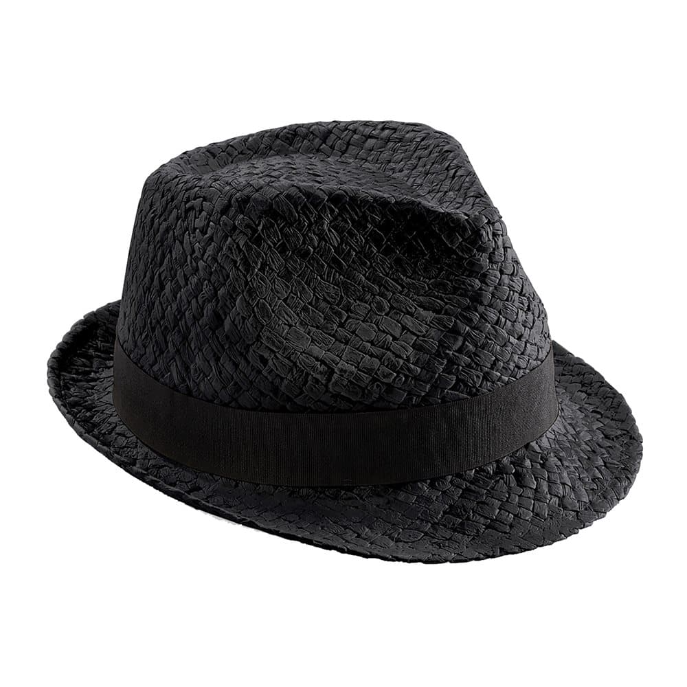 Beechfield Unisex Straw Festival Trilby Hat