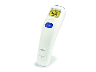 Omron MC-720-E, Ekstern måling, Hvit, Body temperature,Surface temperature, 25 oppføringer, CR2032/DL2032, 120 mm
