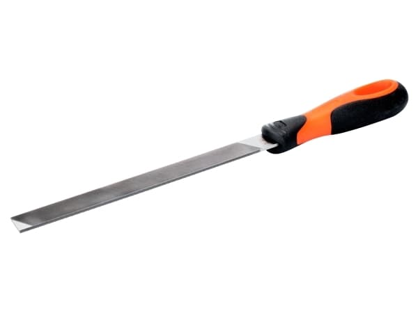 Bahco ERGO 4-144-08-2-2, Fil, Klämmapp, Medelfin, Svart / Orange, Ergonomisk, Halkfritt grepp, 20 cm