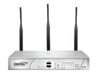 SonicWall TZ 215 Wireless-N TotalSecure - Sikkerhetsap1 part - GigE - Wi-Fi - 2.4 GHz, 5 GHz