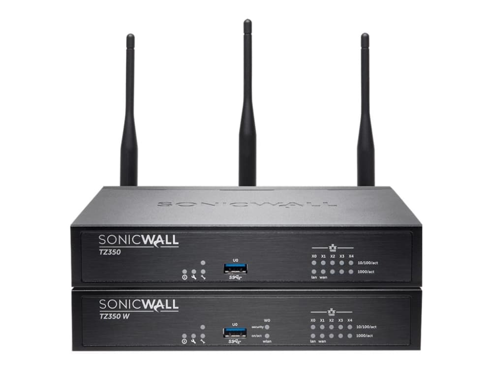 SonicWall TZ350 - Advanced Edition - sikkerhetsap1 part - GigE - SonicWALL Secure Upgrade Plus Program (2-årsalternativ)