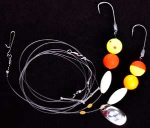 Imax Flounder Rig5 Ball Float Sp-Blades 2 Hooks#4