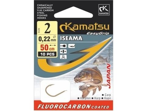 Kamatsu Hook with FC Iseama leader s. 2 10pcs. (540510102)