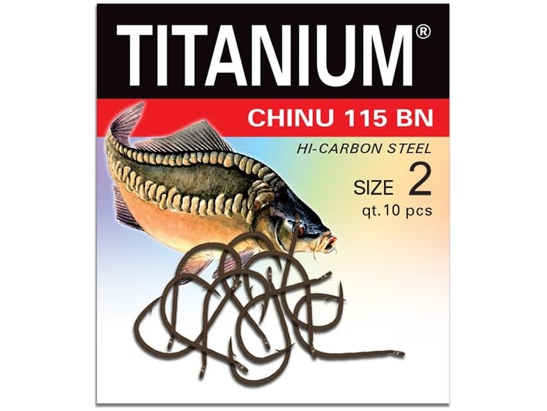 Robinson Hook Titanium CHINU s. 2 10pcs (02-P-115BN-02)