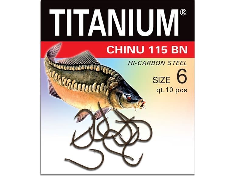Robinson Hook Titanium CHINU (10 pcs.) R. 8 (02-P-115BN)
