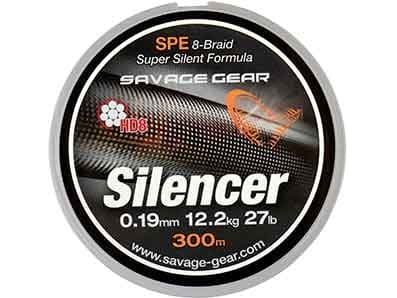 SG HD8 Silencer Braid 120m 0.12mm 13lbs 6.3kg Green