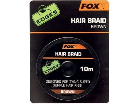 FOX Edges Hair Braid x 10m Brown (CAC565)