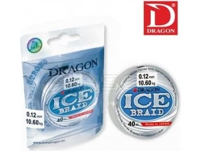 Dragon Fishing Braided Line Ice Braid 0.10mm 40m