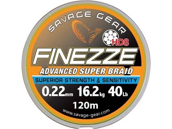 Savage Gear Finezze HD8 Braid 300m 0.19mm 13.7kg (47546)