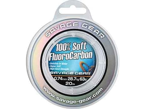 Savage Gear Soft Fluoro Carbon 1.0mm 15m 111lb 50.5kg (54859)