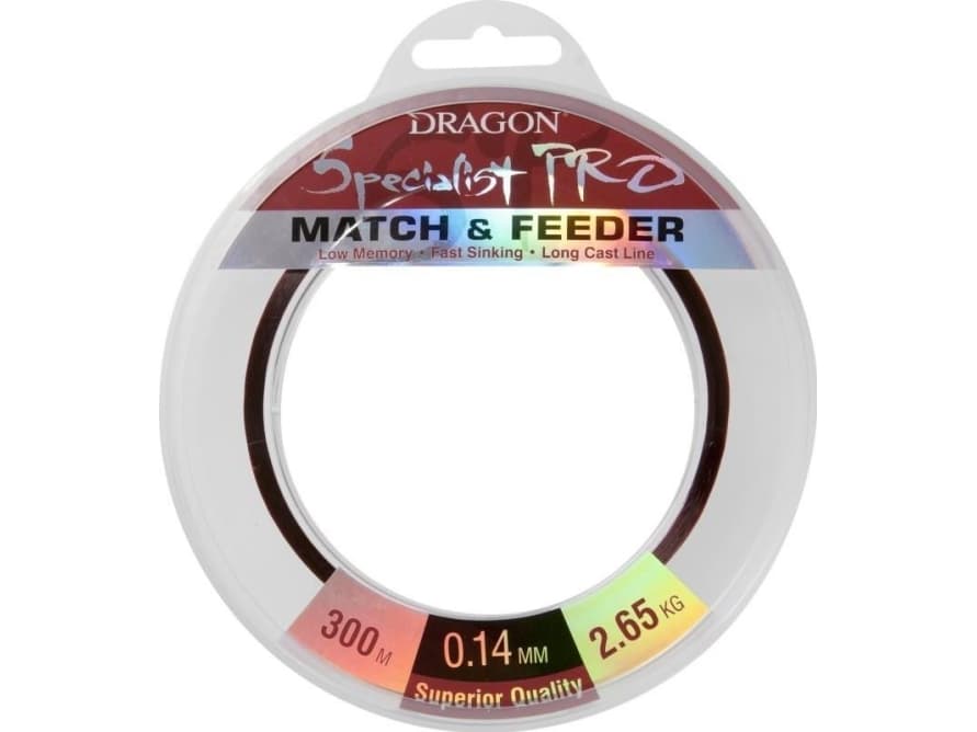 Dragon Fishing Line Specialist Pro Match & Feeder 300m 0.25mm 7.7kg