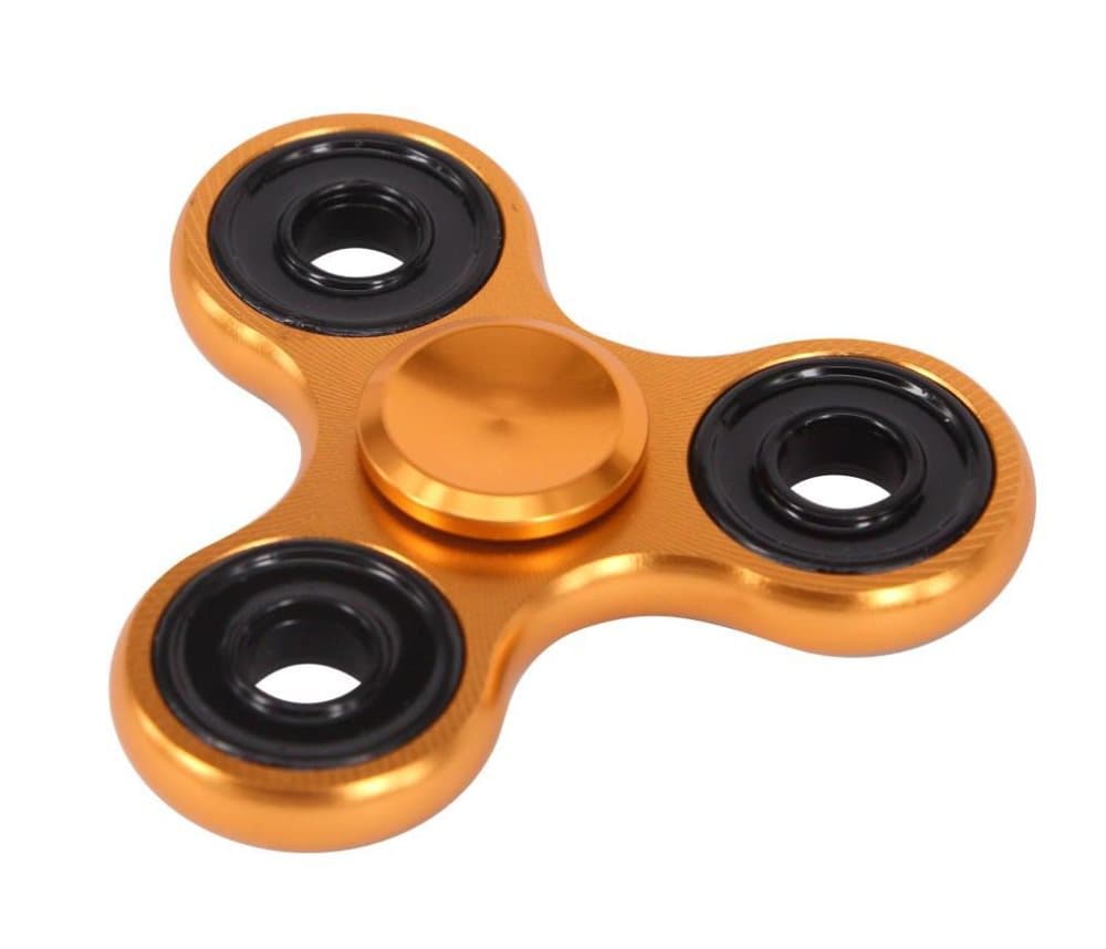 Fidget Spinner - Aluminium - Guld