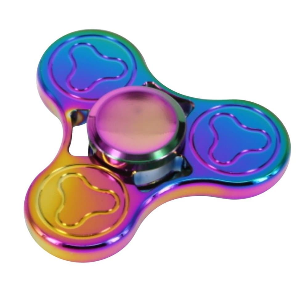 Fidget Spinner Pro Mässing Multifärgad