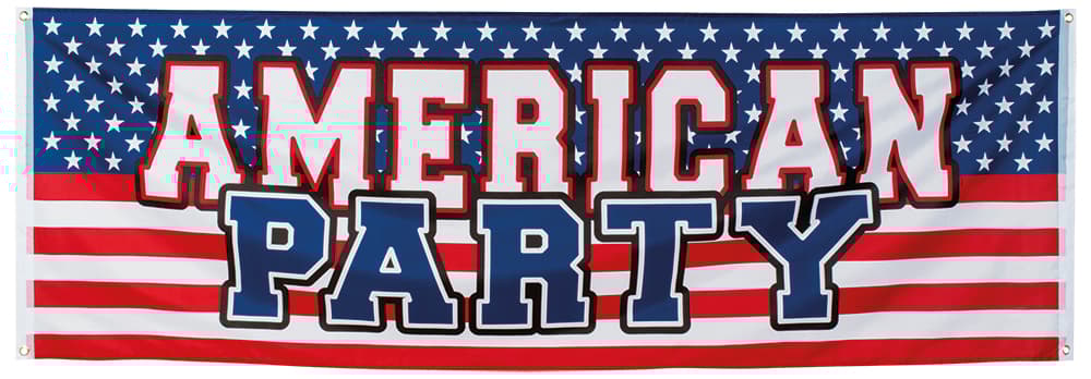 Banderolli USA American Party 74 x 220 cm