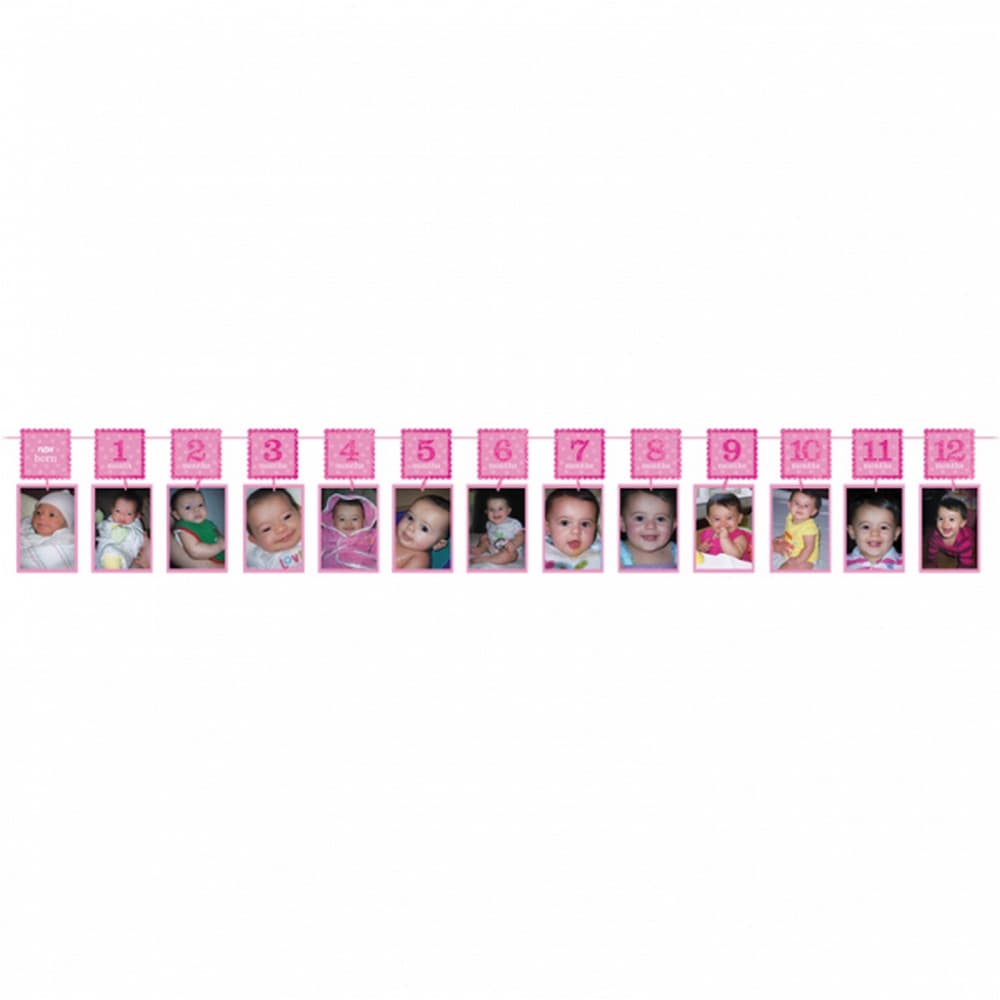 Amscan Baby Photo Garland Banner