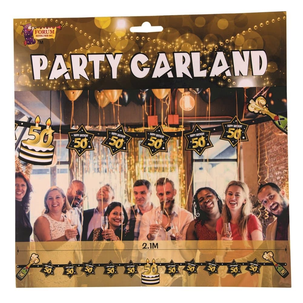 Bristol Novelty 50th Birthday Party Garland