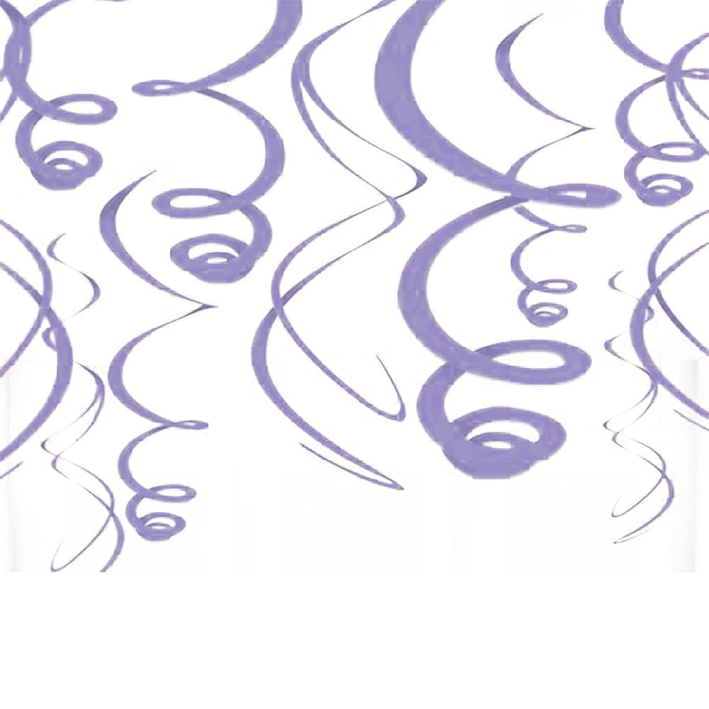 Amscan Swirl Plastic Party Decorations