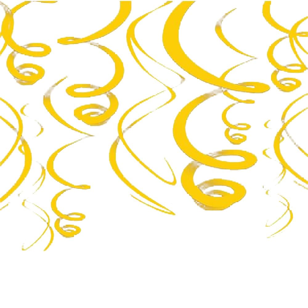 Amscan Swirl Plastic Party Decorations