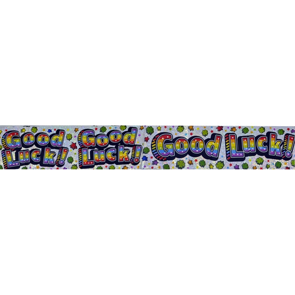 Expression Factory Holo Foil Banner Good Luck