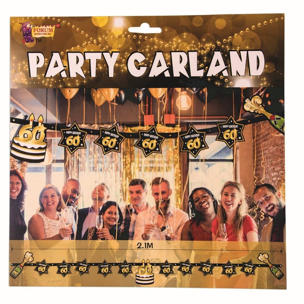 Bristol Novelty 60th Birthday Party Garland