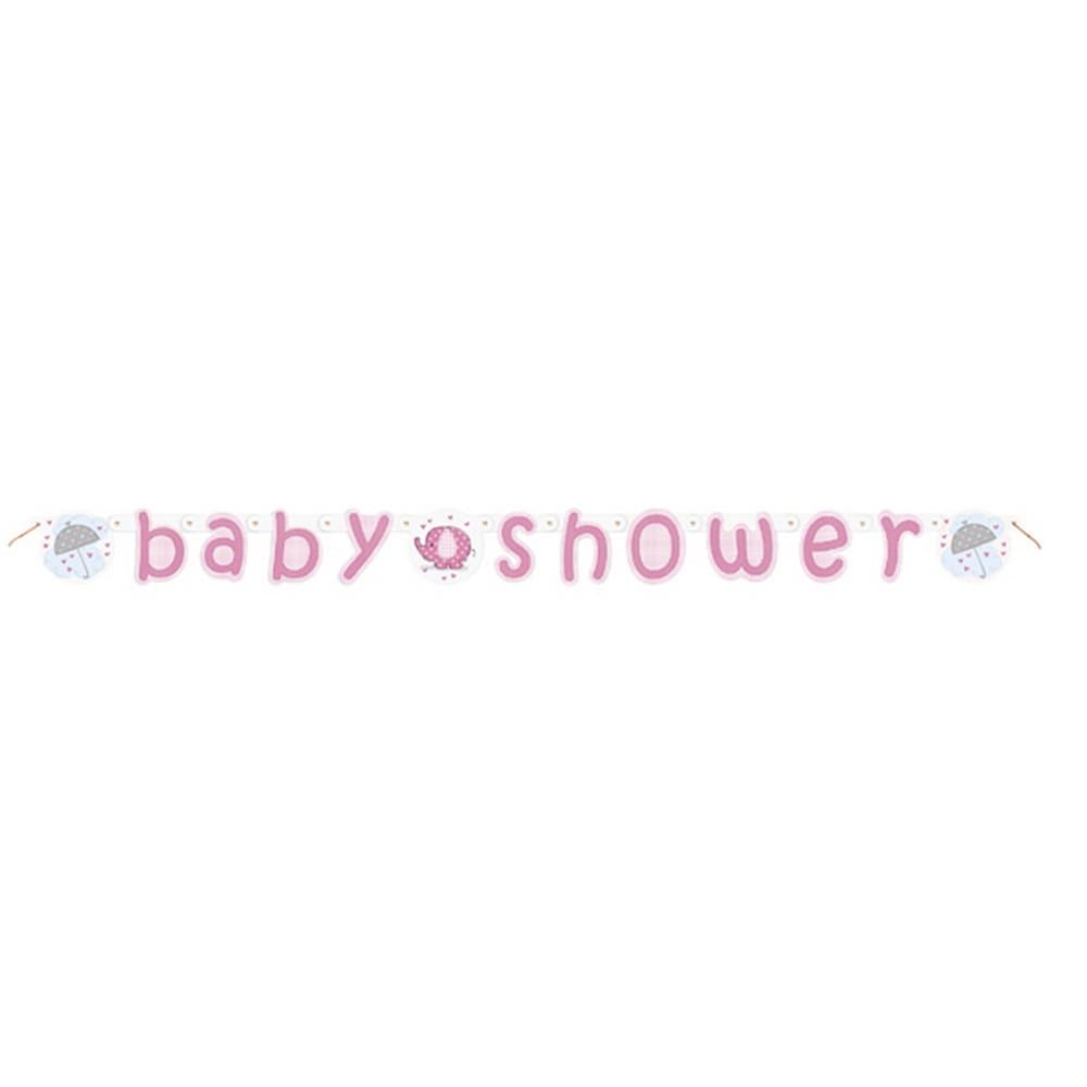 Baby Shower Umbrellaphants Banner
