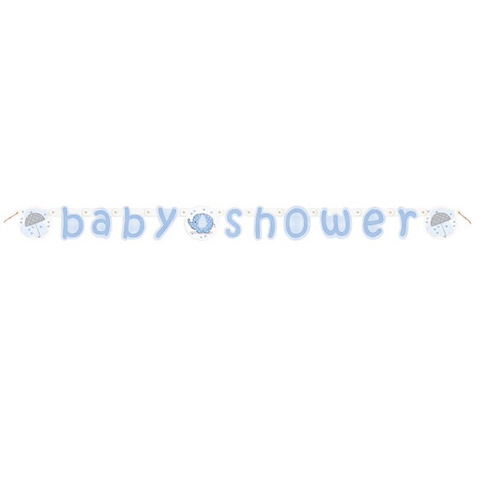 Baby Shower Umbrellaphants Banner