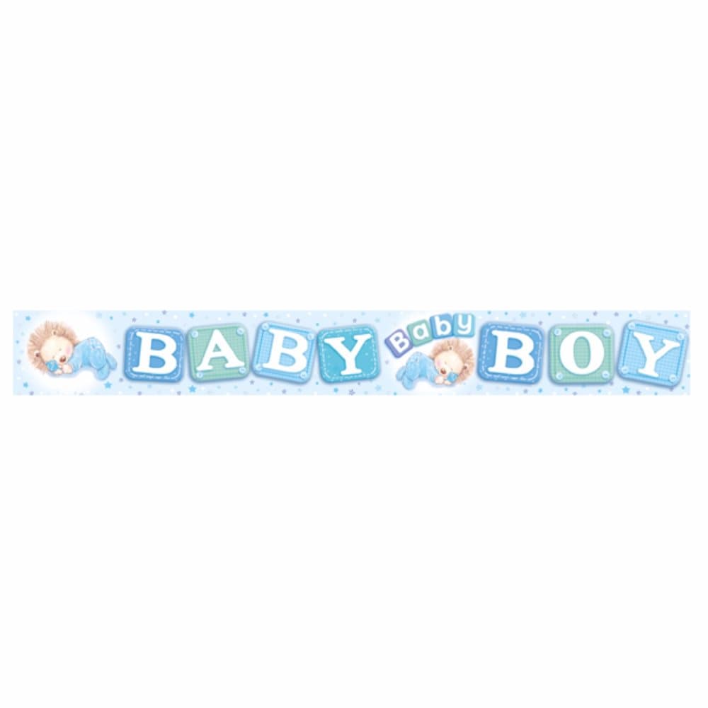 Expression Factory Baby Shower Holographic Foil Banner