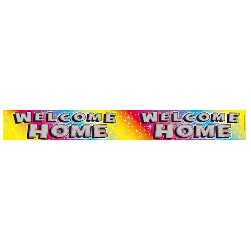 Expression Factory Welcome Home Holographic Foil Banner