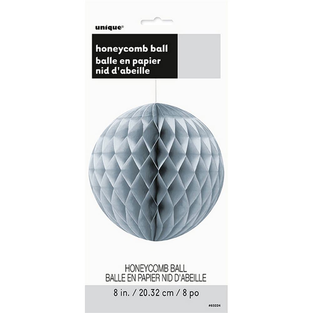 Unique Party 8 Inch Honeycomb Ball