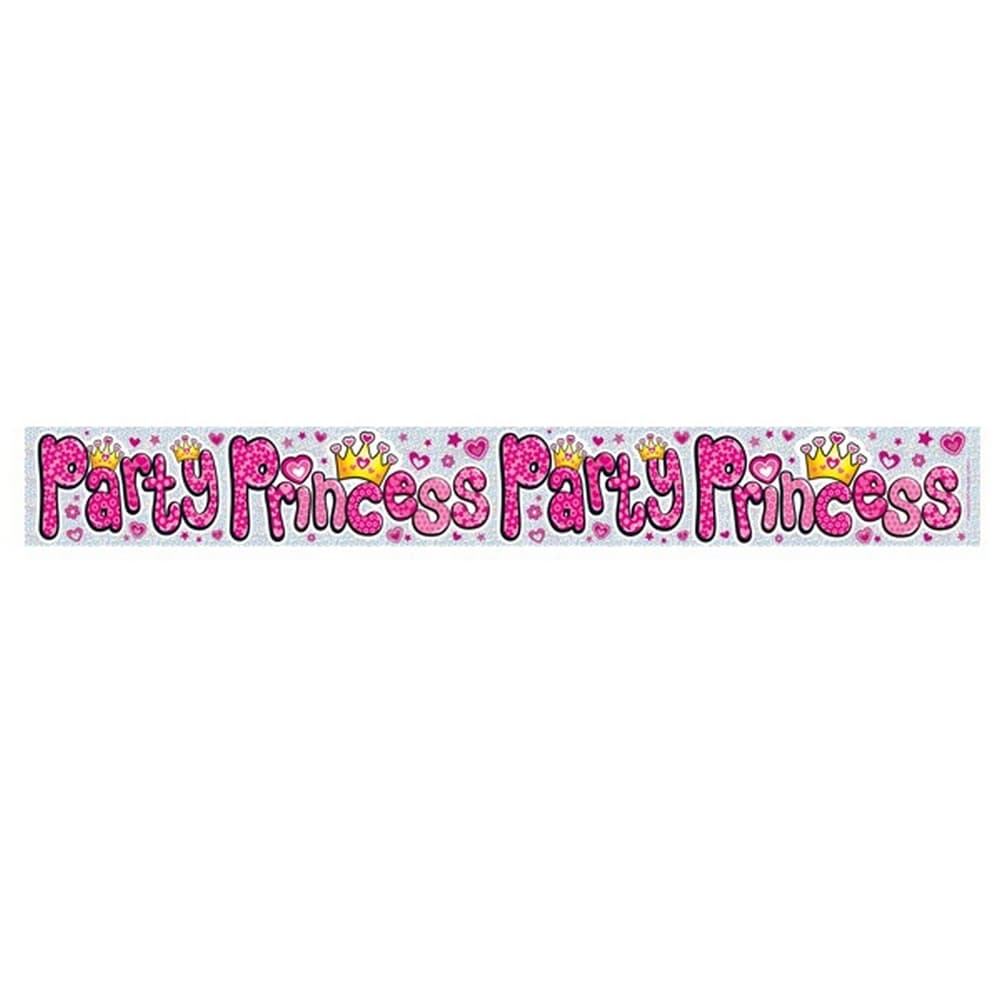 Expression Factory Holo Foil Banner Celebration/Party Banners (Pack of 6)